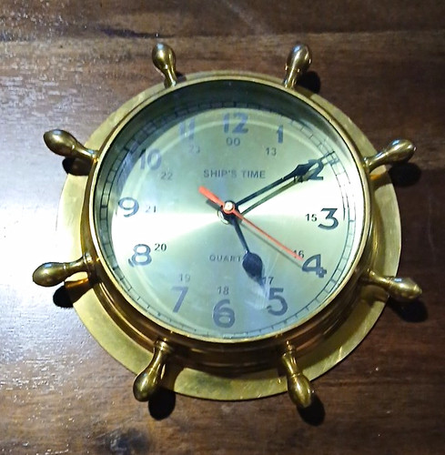 Nautical brass ship - nautical,