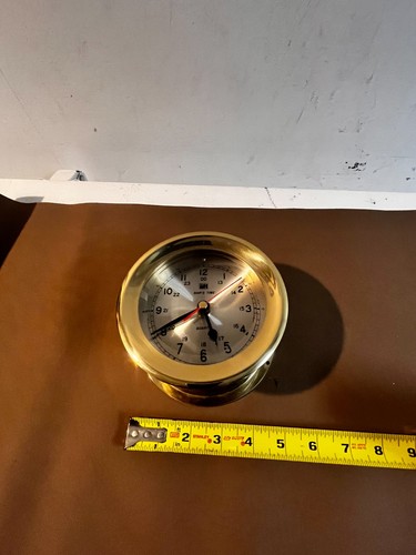 Ship time brass - ship's, clock